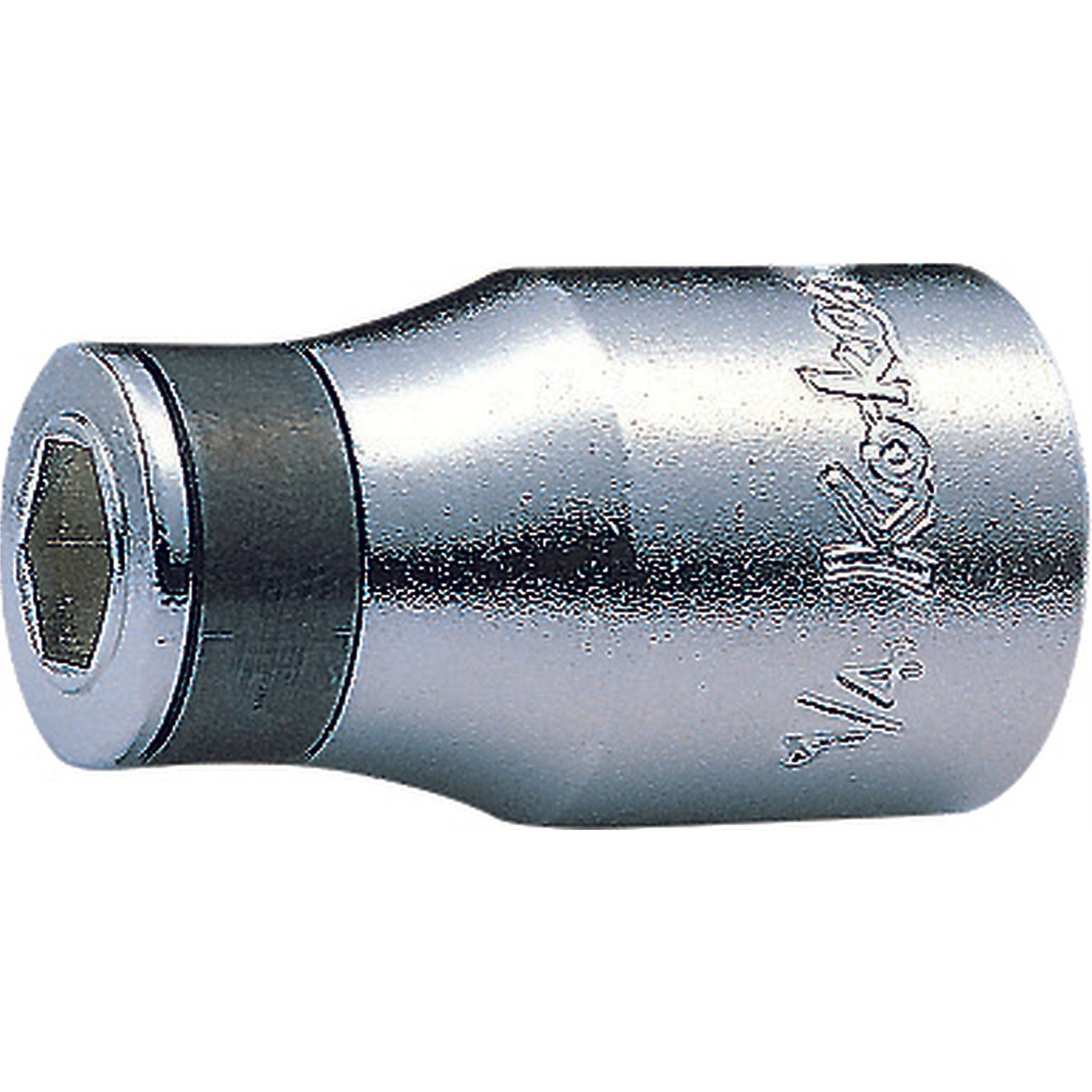 Ko-ken USA 3/8in. Sq. Dr. Adaptor — 1/4in. for 1/4H Bit, 30mm Length, Model# KKN3137